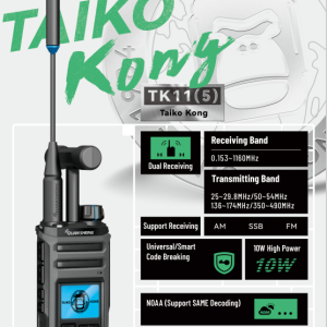 Multi-Bands Quansheng TK11 (8) Taiko Kong TK11(5) IN Stock AM SSB FM NOAA 10W Ham Radio Spectrum analyzer