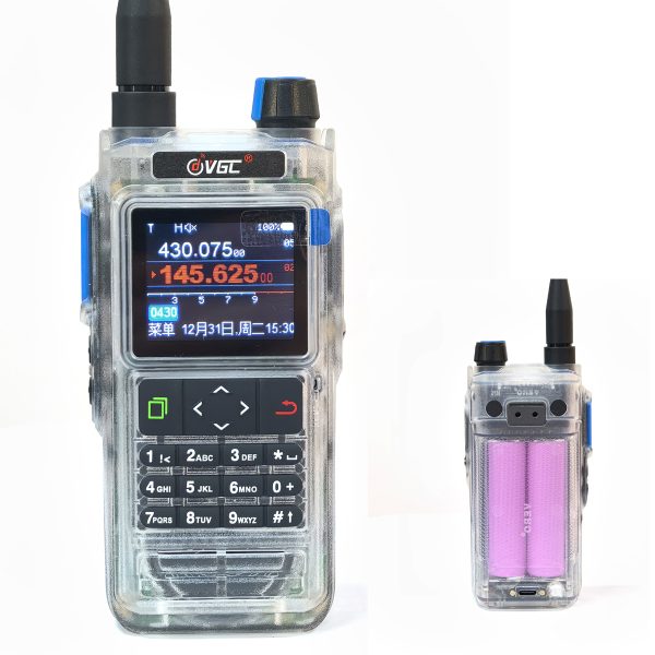 VR-N76 Transparent Newest Ham Two way Radio 8colors Free Shipping