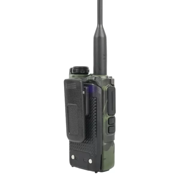 Yellow Quansheng UV K6 Walkie Talkie  Army Green Version AM FM UHF VHF Multi Bands Ham Radios - Image 6