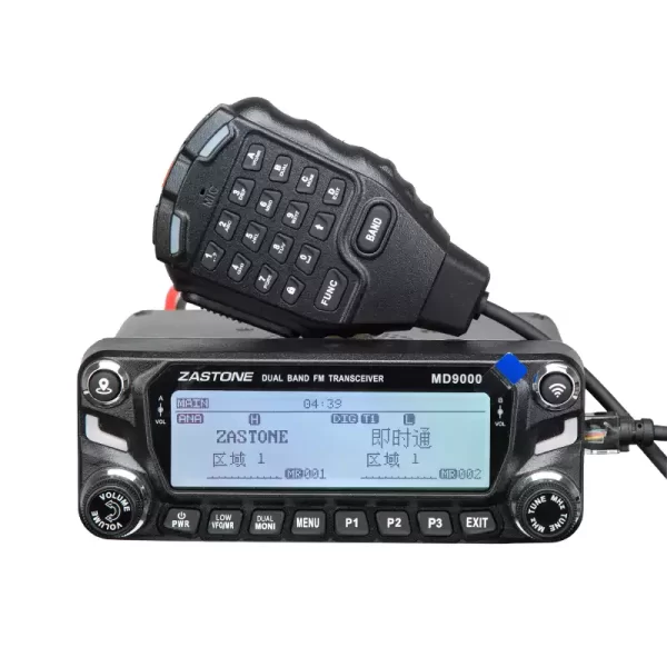 2025 DMR Car Radio Zastone MD9000 upgraded Digital Mobile Vehicle Transceiver AES256/4FSK / FM / 50W / GPS/ APRS - Image 2