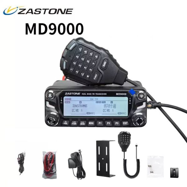 2025 DMR Car Radio Zastone MD9000 upgraded Digital Mobile Vehicle Transceiver AES256/4FSK / FM / 50W / GPS/ APRS - Image 3