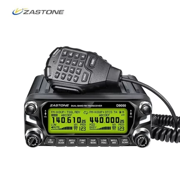 Zastone D9000 Wireless BT Microphoe Car Mobile Radio Station 50W UHF/VHF 136-174/400-520MHz Two way radio Ham HF Transceiver - Image 2