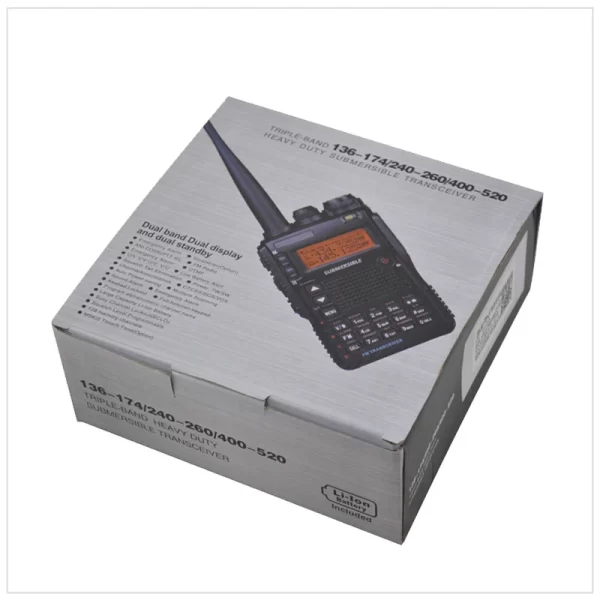 TalkPod TP-UV5S Tri-Band Portable walkie talkie Sister Yaesu VX-8DR - Image 6