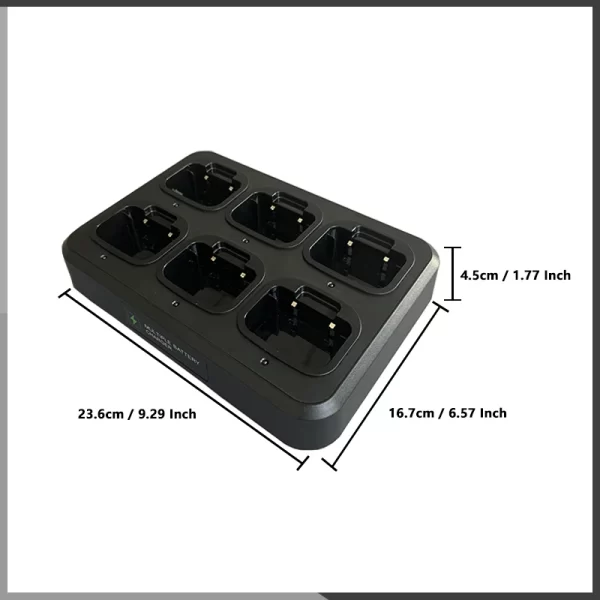 Single/Double Row Six-Way Charger Quansheng UV-K6 UV-K5 Battery Multi Rapid Charger Desktop For UV-5RPlus UV-K(58) - Image 4