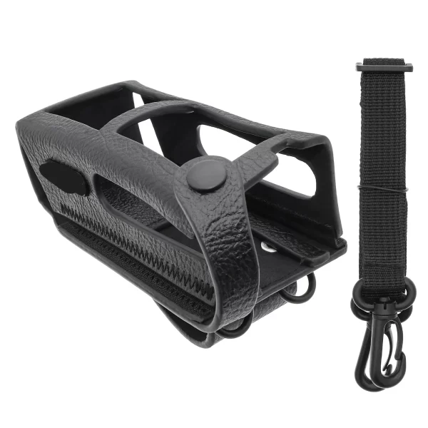 Leather Case Holster Bag for Motorola R7 Two way Radio - Image 2