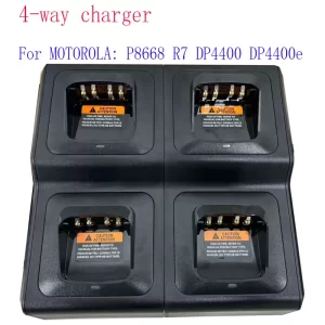 Motorola 4-6-8 Multi Ways Charger For Motorola Xir P8668 P8268 R7 DP4400e Dp4400 Dp4800 Dp4801 dep550 dep570 dp2000 dp2400 dp2600 Etc Talkie Walkie