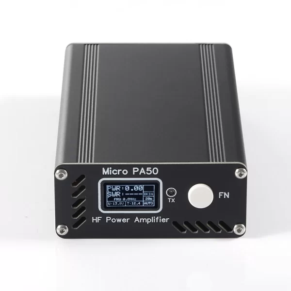 New Micro PA50+ (PA50 Plus) 50W 3.5MHz-28.5MHz 1.3inch OLED Screen Intelligent Shortwave HF Power Amplifier SWR Meter LPF Filter - Image 5