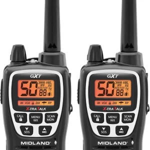 2Packs/lot Midland GXT3000 GMRS Portable Mini Radio Free Shipping