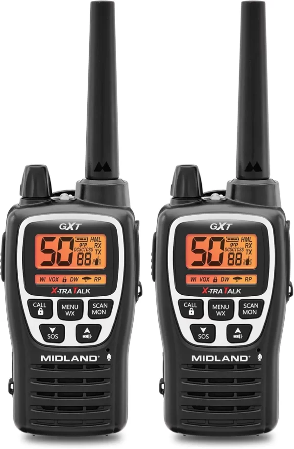 2Packs/lot Midland GXT3000 GMRS Portable Mini Radio Free Shipping