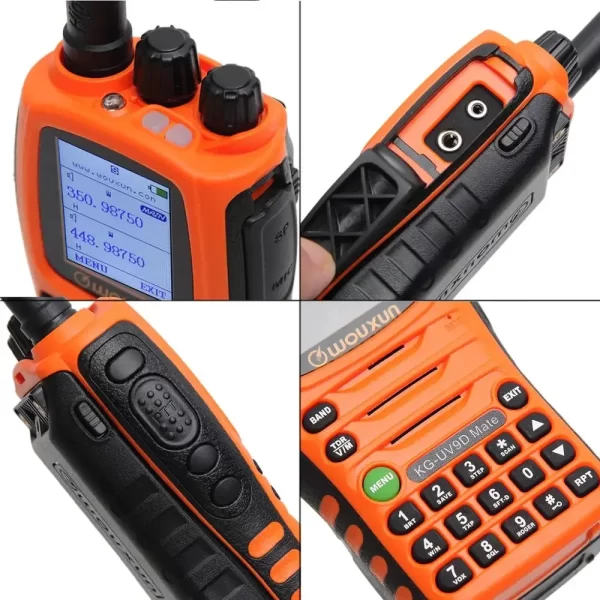 Wouxun New KG-UV9D Mate 7 band Air Band 10W Powerfrul 3200mAh Cross band Repeater Amateur Radio Walkie Talkie Upgrade KG-UV9D - Image 4
