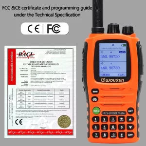 Wouxun New KG-UV9D Mate 7 band Air Band 10W Powerfrul 3200mAh Cross band Repeater Amateur Radio Walkie Talkie Upgrade KG-UV9D