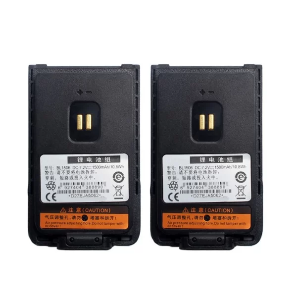 BL-1506 Li-ion Battery 1500mAh DC7.2V For Hytera Walkie Talkie HYT BD-500 BD-505 BD-510 TD-520 TD550 BD555 Two Way Radios BL1506 - Image 4
