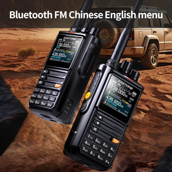 ZASTONE M8 10W  Amateur 2 Way Radio AM Air Aviation Band High Power Walkie-Talkie APP programming noise - Image 4