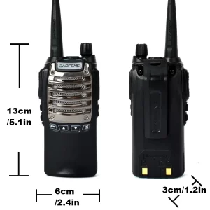 Baofeng UV-8D Walkie Talkie UHF UV8D 5Watt 16Channels Portable FM Transceiver