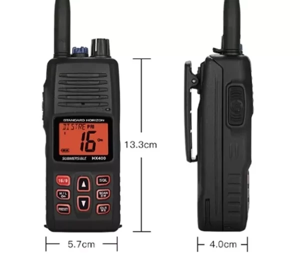 Standard Horizon HX400IS Intrinsically Safe Handheld VHF Radio - Image 2