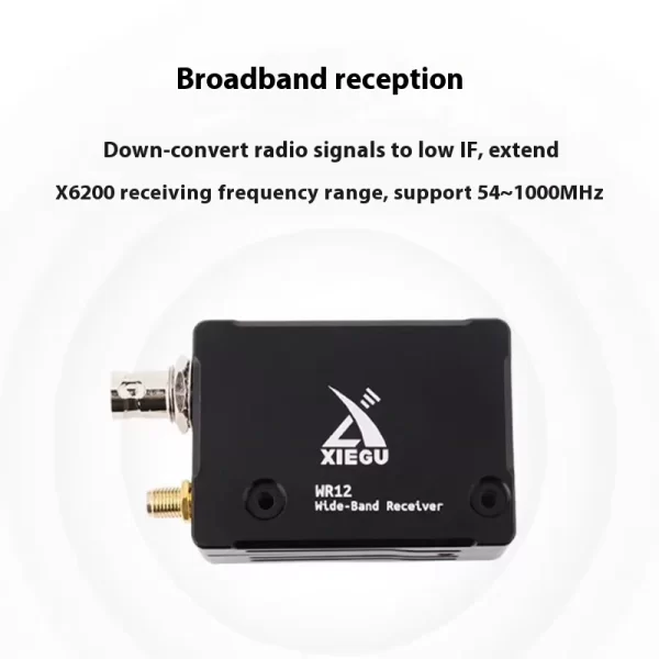 XIEGU WR12 Broadband Receiver 54-1000MHz X6200 Shortwave Radio Expansion Module - Image 4