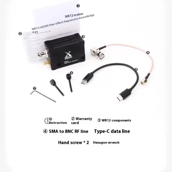 XIEGU WR12 Broadband Receiver 54-1000MHz X6200 Shortwave Radio Expansion Module - Image 3