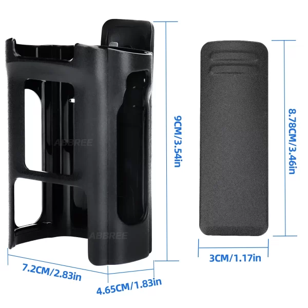 Baofeng UV-32 Walkie Talkie Belt Clip Hoster Original DM-32 Belt Holster Belt Holder Case with Clip For DM32UV Ham Two Way Radio - Image 3