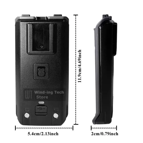 Original Batteries Replacement Quansheng TK11(5) Spare Battery Back Clip - Image 4