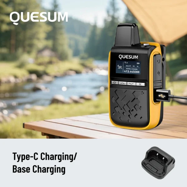 QUANSHENG M5 DMR Handheld Radio Digital Mini 2 ways Radio - Image 4