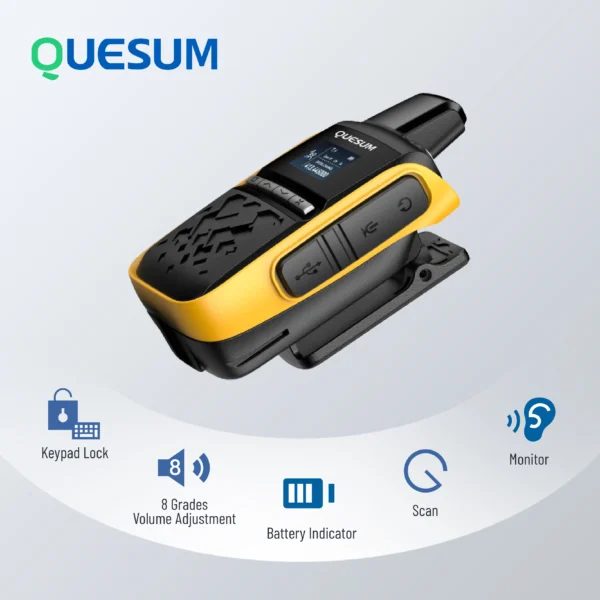 QUANSHENG M5 DMR Handheld Radio Digital Mini 2 ways Radio - Image 2