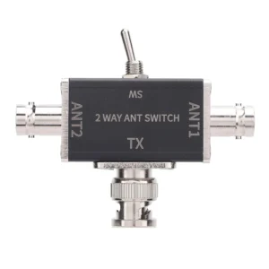 100W HF Coax Antenna Switch – 2-Way Selector 0-50MHz | Low Loss, High Power