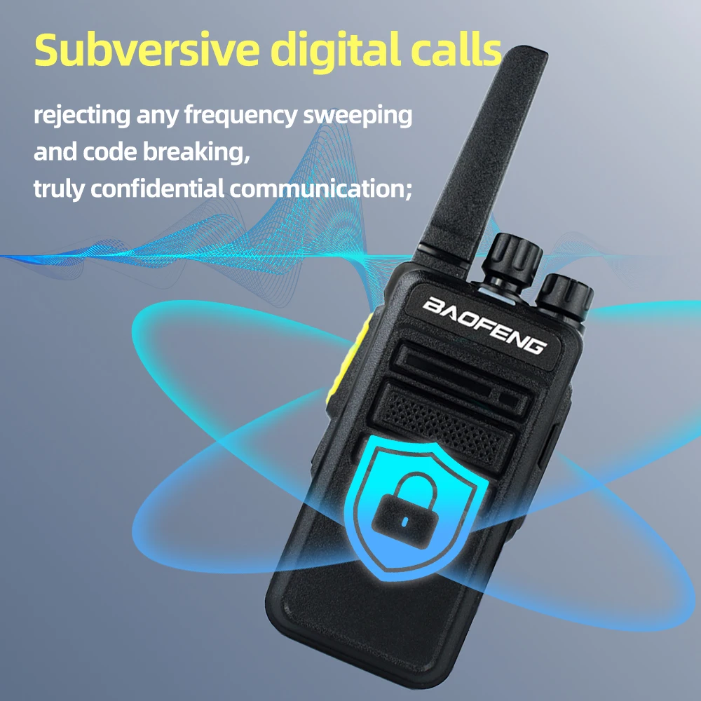 Baofeng BD-V12B GMSK Digital Walkie Talkie UHF Encrypted Call Noice Reduction BF-V12D noise reduction with Multi-unit Charging - Image 3