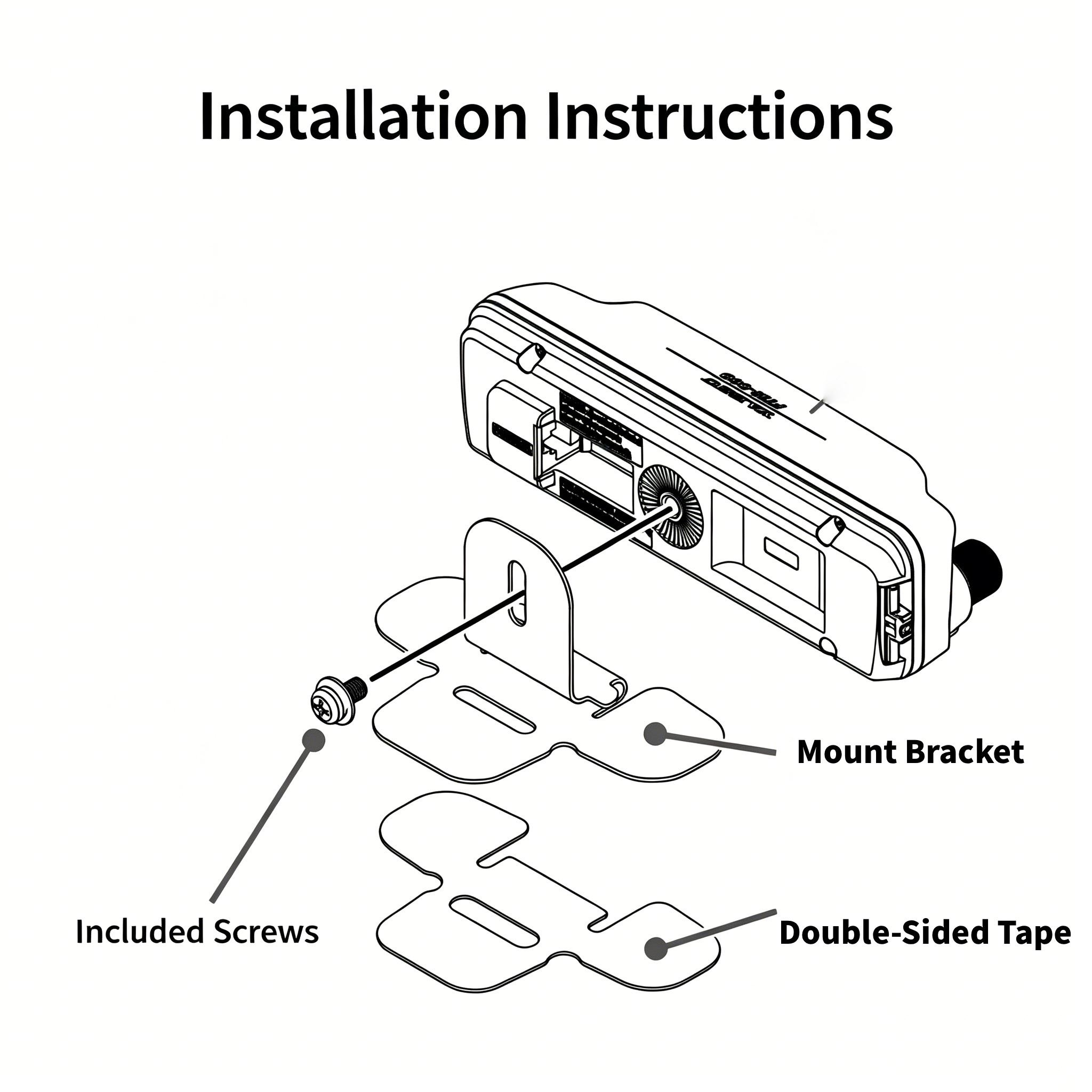 Genuine Yaesu Adhesive Control Head Mount for FTM Series Mobile Radios - Image 5