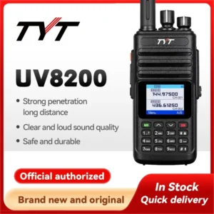 TYT TH-UV8200 Walkie Talkie 10W IP67 Waterproof Transceiver portable Dual Band TH UV8200 Ham Two Way Radio