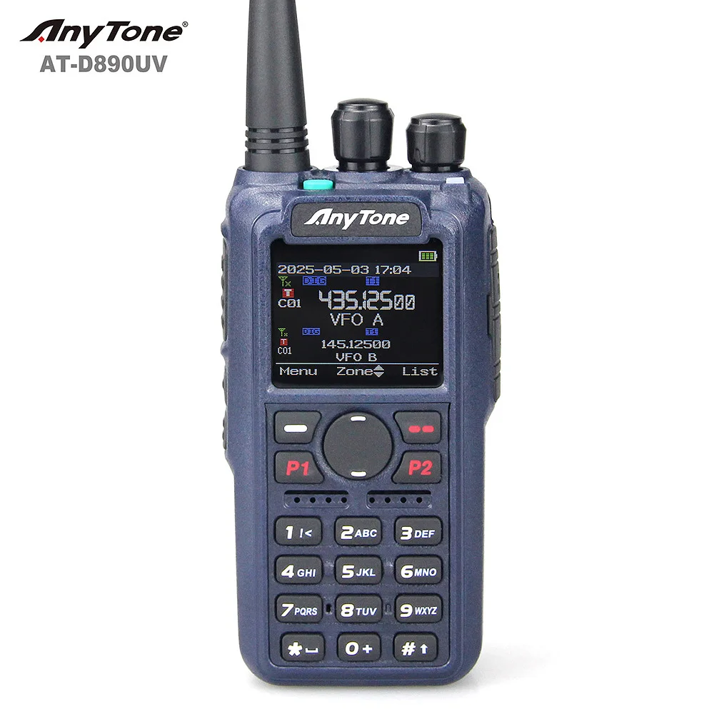 AnyTone AT-D890UV DMR Dual Mode Digital Handheld Radio