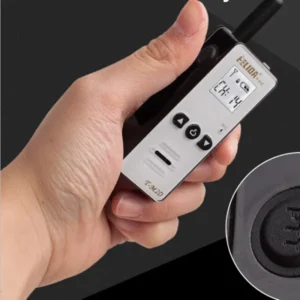 UHF 400‑520MHz Mini Walkie Talkie T‑M2D, 128 Channels Portable Two Way Radio