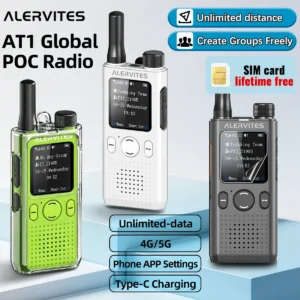 How to Get Global Unlimited Range: Baofeng AT1 POC Walkie Talkie with Lifetime Free 4G/5G Data