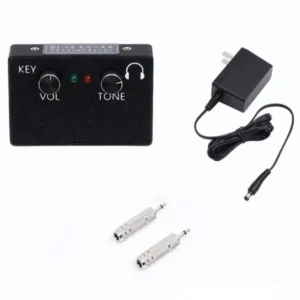 HT-6 Ham Radio CW Morse Code Practice Oscillator - Dual Audio & LED Light Indicator for Manual Straight Keys