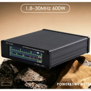 MAT-SW600 Digital SWR Meter Power Meter 1.8-30MHz 600W HF Short Wave High Precision